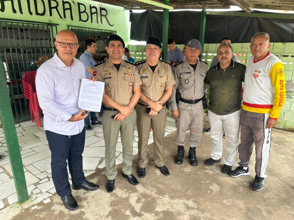 cobrança do Coronel Sobreira, complemento de rua em frente ao Centro de Ensino da PM será feito pela PMJP