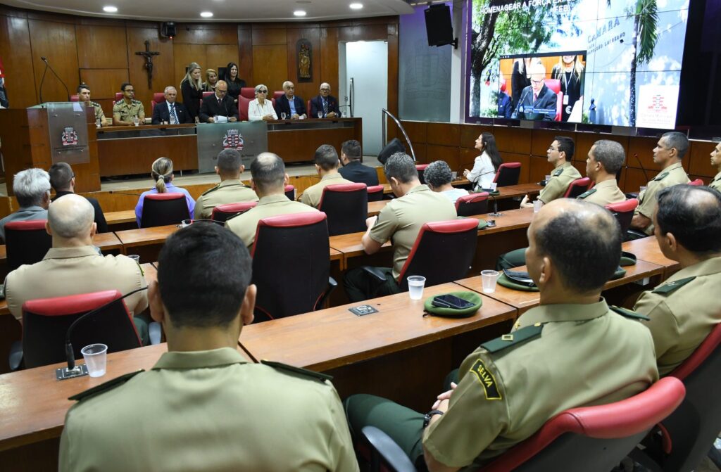 A homenagem à unidade especial militar enviada à Segunda Guerra Mundial foi uma iniciativa do vereador Coronel Sobreira (MDB)