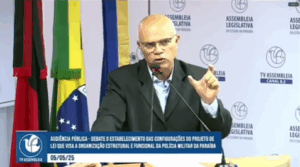 Coronel Sobreira defende ajustes na nova Lei de Organização Básica da Polícia Militar durante audiência na ALPB
